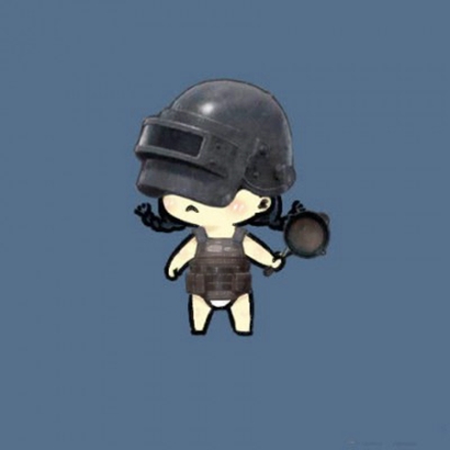 超萌吃鸡情侣头像一对！一左一右高清图共8张