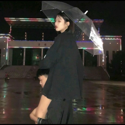 真人高冷霸气情侣头像 28组一左一右双人图合集