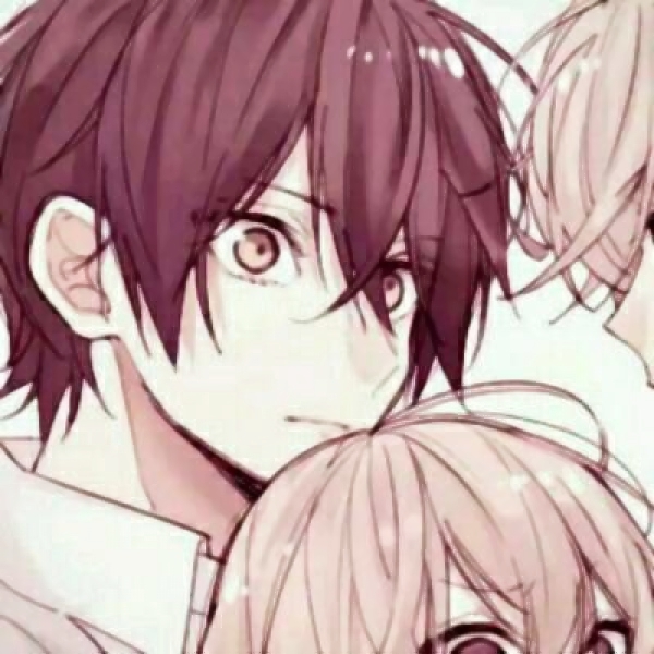 两男一女三人动漫头像 高清分开款共9张合集