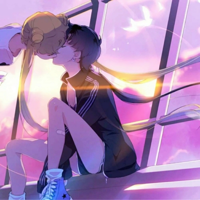 超甜！12组动漫情侣亲吻头像合集