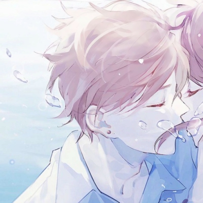 26组高清漫画情侣头像 男女各一张一人一半