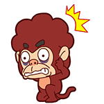 疲倦猴表情包来啦！快来存这套猴子动图表情