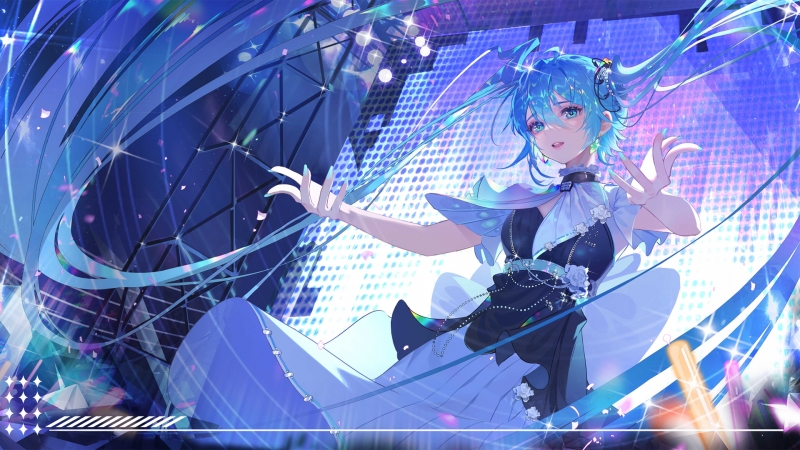 初音未来同人二次元高清电脑壁纸 适配多种屏幕尺寸