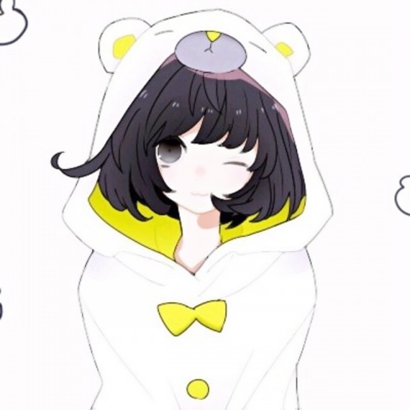 18组卡通风一男一女情侣头像合集