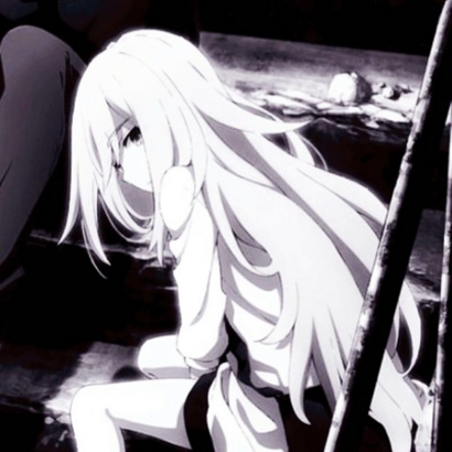 适合微信用的偏丧风暗黑系动漫情侣头像 高清10组