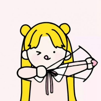 16张呆萌可爱卡通情侣头像 左右配对安排上