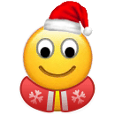 圣诞限定！小黄脸戴圣诞帽穿圣诞衣表情包合集