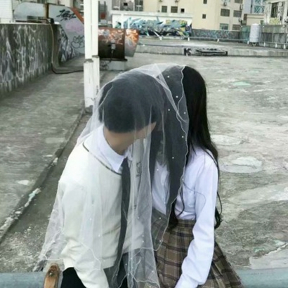 20组浪漫婚纱情侣头像 高清一对两张