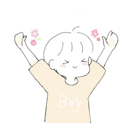 26张简约可爱手绘情侣头像 高清卡通款直接存