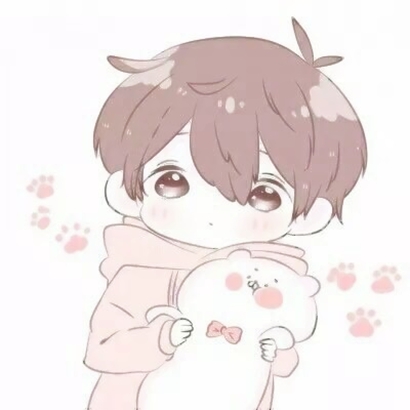 15组超萌卡通情侣头像！男生女生分开一对两张超可爱