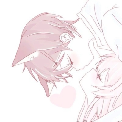 16张超甜粉色系双人情侣头像 高清可爱款直接抱走