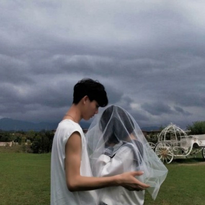 10组高清婚纱情侣头像 超适合当结婚照头像的一对两张图