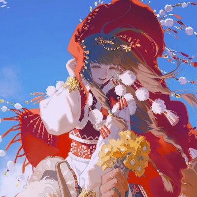 12张超仙动漫情侣头像！画风美得像仙境