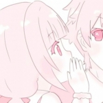 16张超甜粉色系双人情侣头像 高清可爱款直接抱走