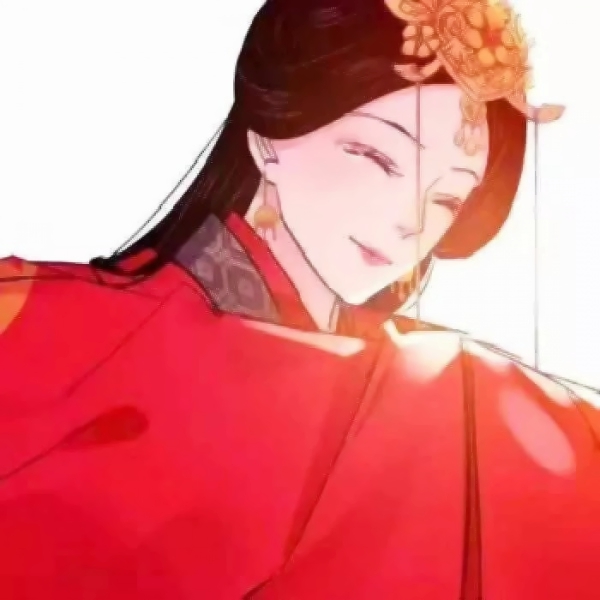 古风结婚红衣情侣头像来啦！12张高清好看的古风婚头合集