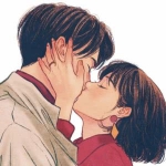 热吻漫画情侣头像 单张高清图分享