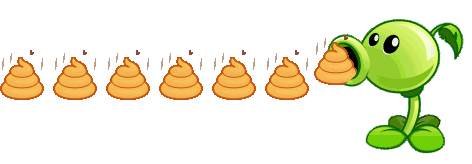 植物大战僵尸豌豆射手加速发射表情包来啦