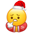 圣诞限定！小黄脸戴圣诞帽穿圣诞衣表情包合集