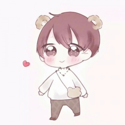 超可爱！8组一左一右卡通情侣头像 呆萌感拉满