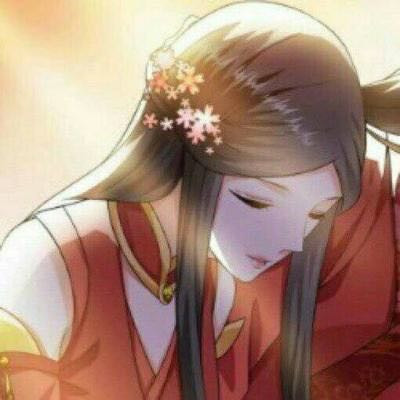 红衣古风情侣头像一对两张 超清嫁衣古风情头合集