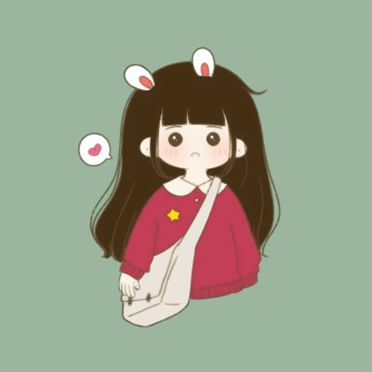 8组超可爱一男一女卡通情侣头像 高清无水印