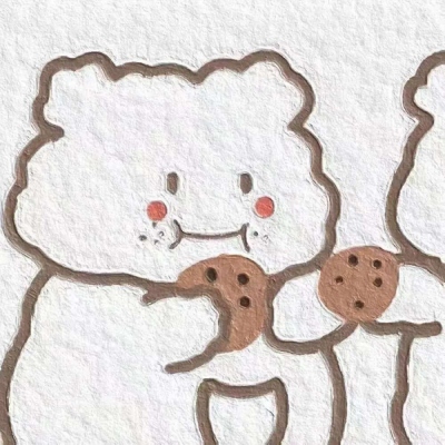 版简约可爱情侣头像合集来啦，一共6张适合情侣使用的软萌头像