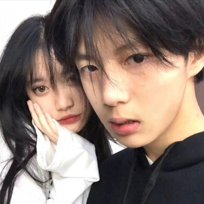 超甜真人双人情侣头像 16张合集