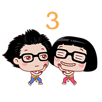 菜菜和饭饭的可爱情侣动态表情包