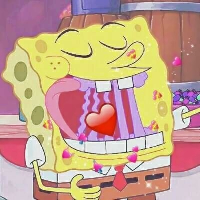 海绵宝宝派大星情侣头像来啦！32张高清可爱款任你挑