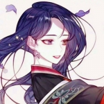 古风情侣头像一对两张，配文“喝不完忘情泉不让你如烟”