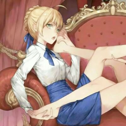 16张双女生动漫情侣QQ头像 适配女生配对使用