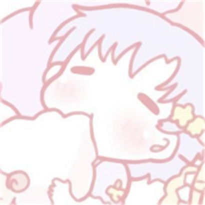 超萌卡哇伊情侣卡通头像 一对两张高清合集共12张