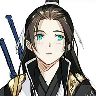 古风情侣头像一对两张，配文“喝不完忘情泉不让你如烟”