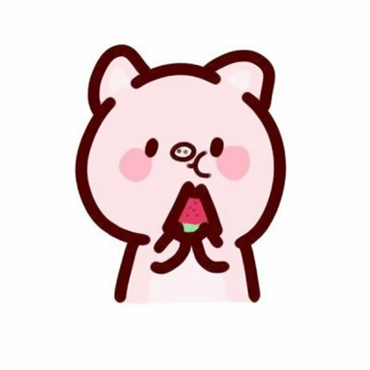 猪猪情侣头像一左一右！10张高清呆萌卡通款来啦