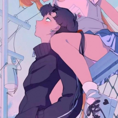 10组超暖情侣动漫头像 高清一对两张直接抱走