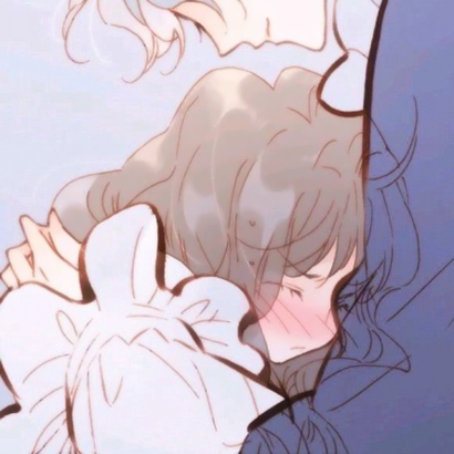 QQ漫画情侣头像｜牵住你的手就不想松开（14组）