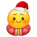 圣诞限定！小黄脸戴圣诞帽穿圣诞衣表情包合集