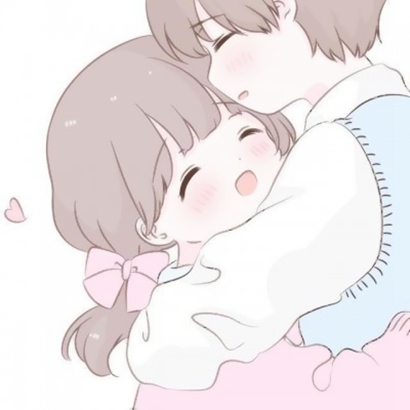 卡通呆萌情侣头像一对两张（12组）