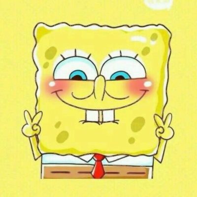 超萌海绵宝宝派大星情头！一人一张共17组情侣头像