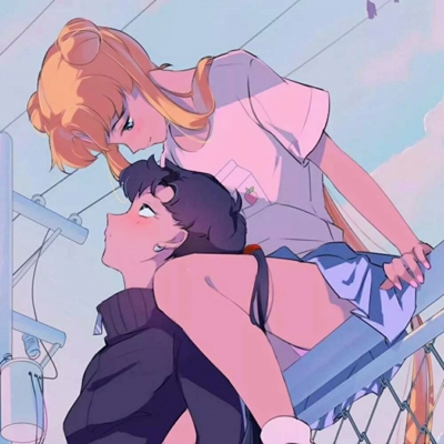 超甜！12组动漫情侣亲吻头像合集