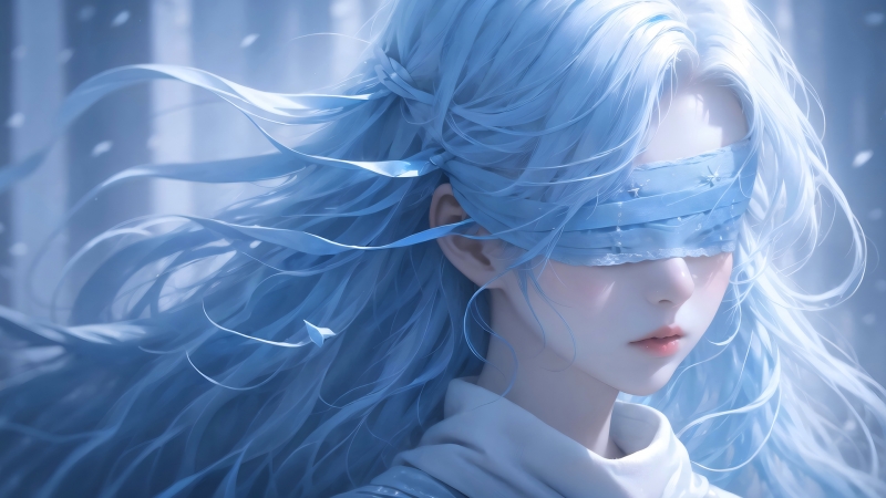 《仙剑问情女神》蒙眼炼丹少女 高清动漫壁纸资源来啦