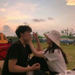 情侣空间真人露脸超甜头像合集 共14张高清图