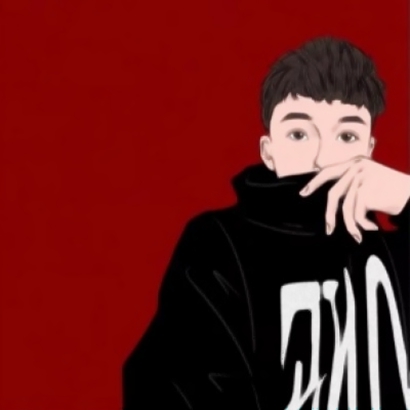 微信卡通情侣头像 冷酷一男一女酷感拉满（共12张）