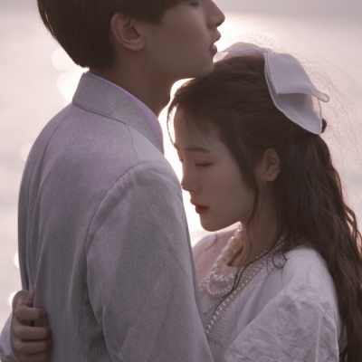 ins风高级质感真人情侣头像 12张合集