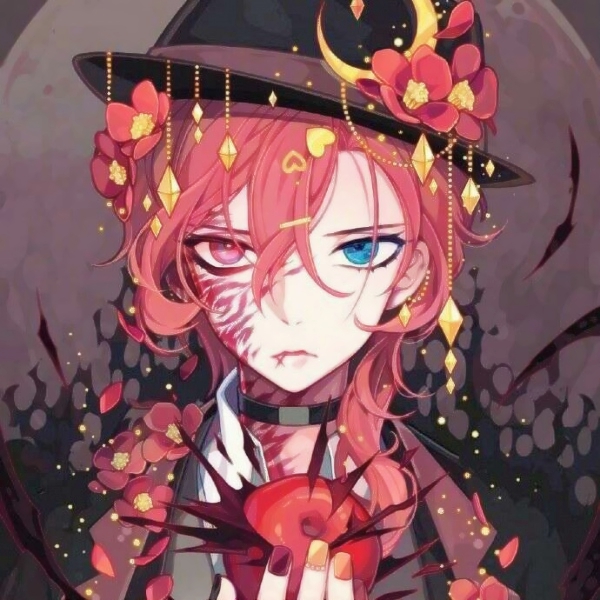 《文豪野犬》CP情侣头像高清合集 8张精选好看的同人头像