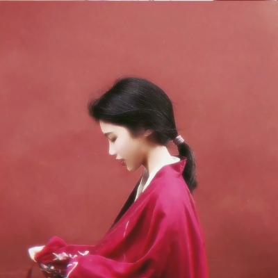 16组高清真人古风汉服情头 一对两张的古装情侣头像