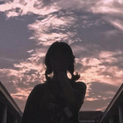 8张高清好看的背影或侧面情头 情侣头像合集