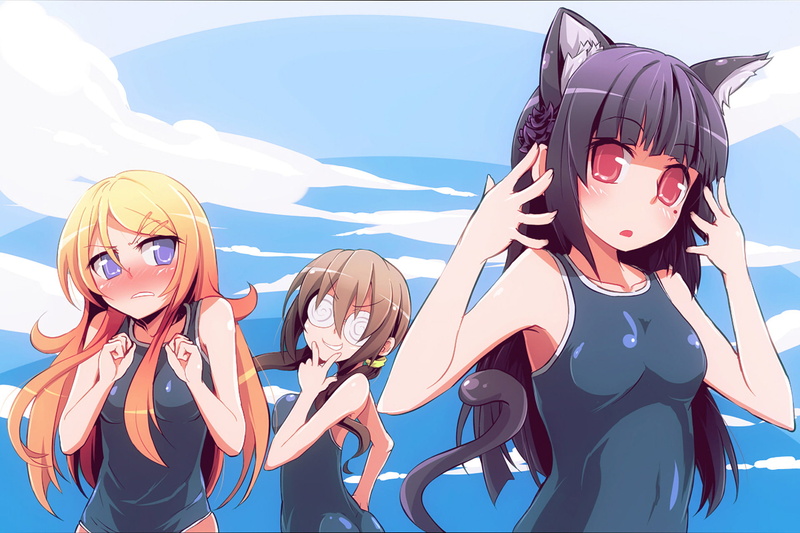 我的妹妹哪有这么可爱！高清壁纸合集 槙岛沙织,高坂桐乃,五更琉璃