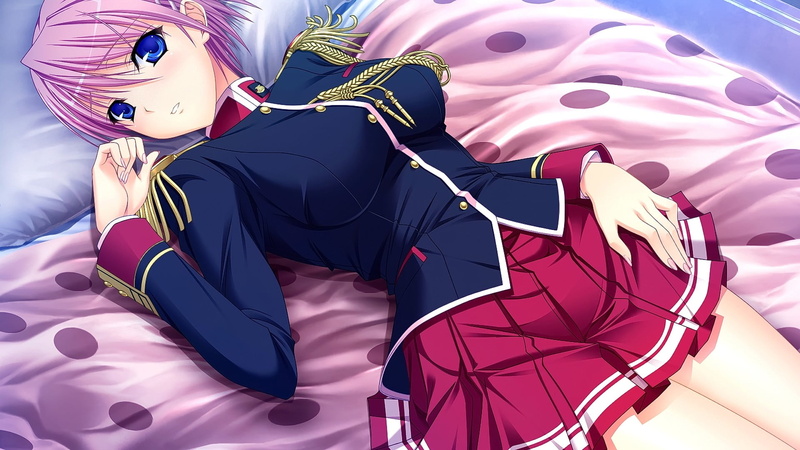 《少女骑士物语》1080P室内蓝瞳短发少女壁纸合集