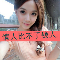 48张霸气带字女生QQ头像，不服来战